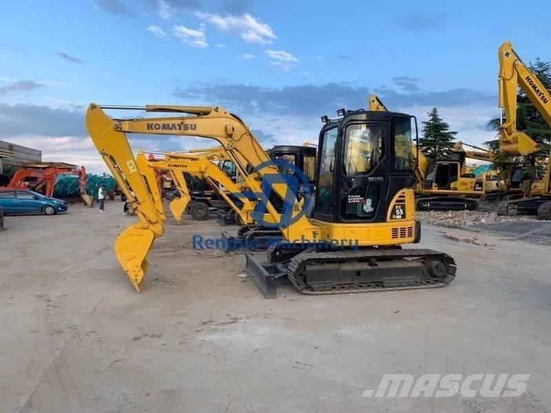 Komatsu PC 55 MR Mini bagri <7t