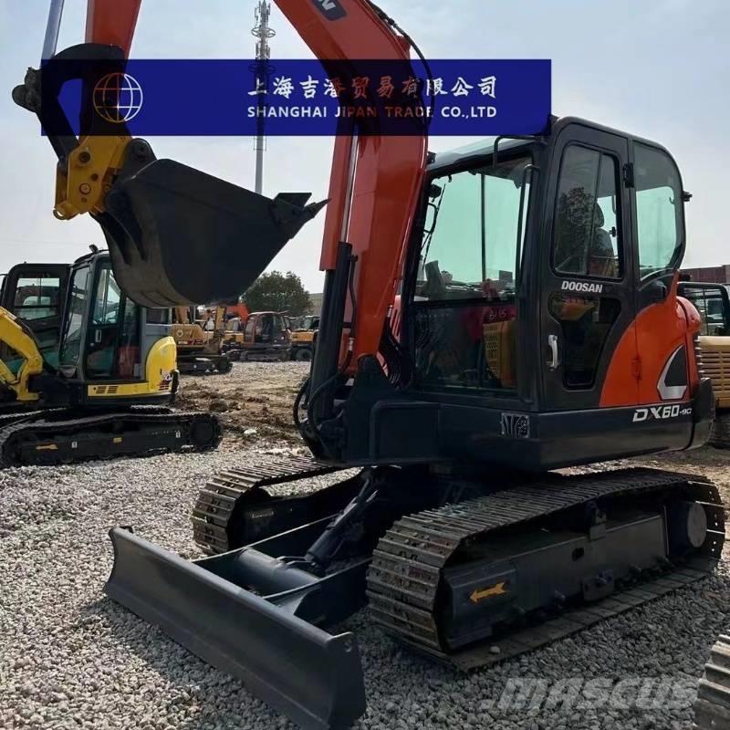 Doosan DX 60-9C Mini bagri <7t