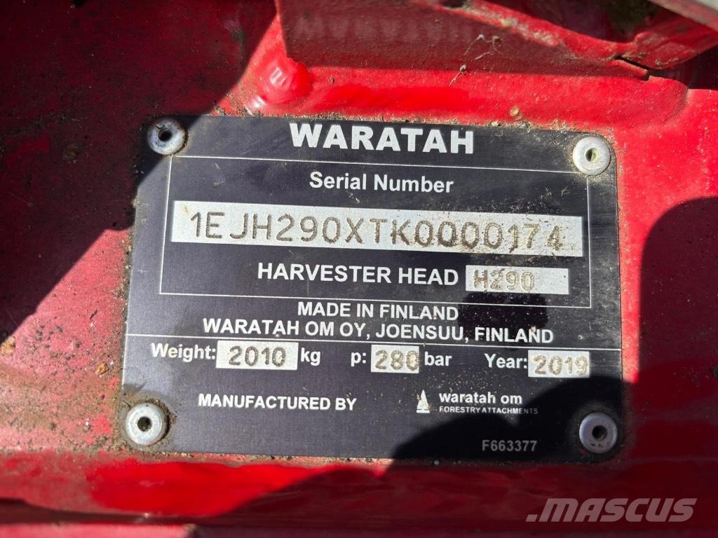 Waratah H290 Harvesterji