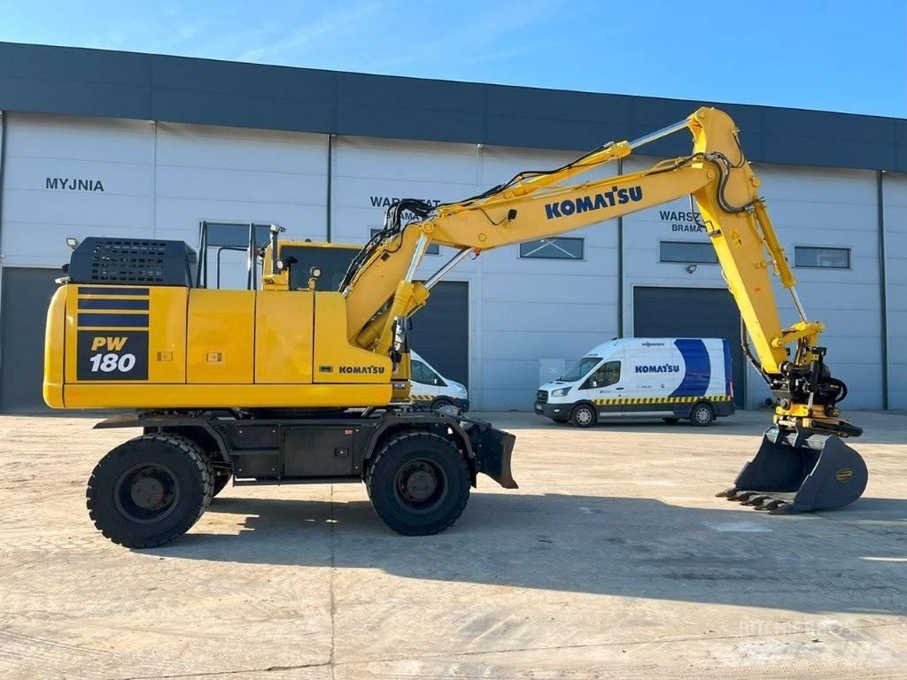 Komatsu PW 180-11 Bagri na kolesih