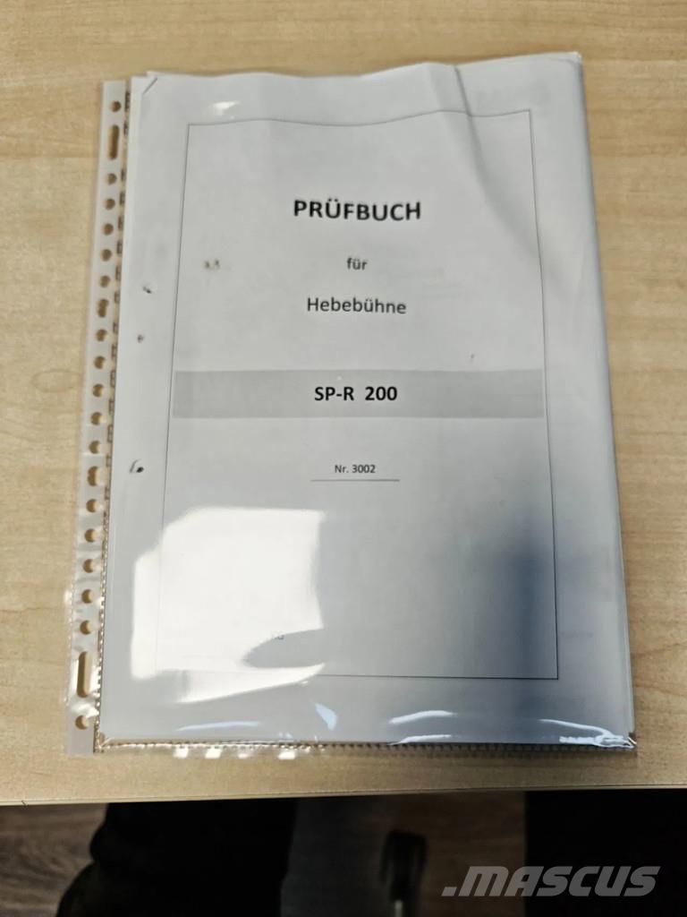 Aichi SR 182 Teleskopske dvižne ploščadi