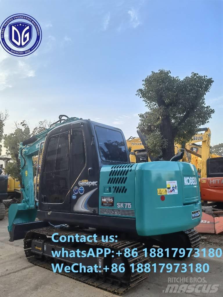 Kobelco SK75-8 Bagri goseničarji