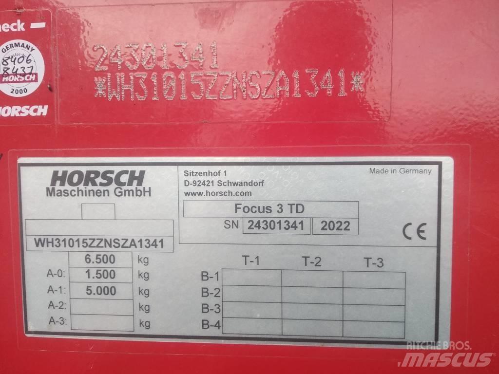 Horsch Focus 3 TD Sejalnice