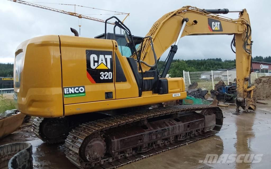 CAT 320 EL Bagri goseničarji