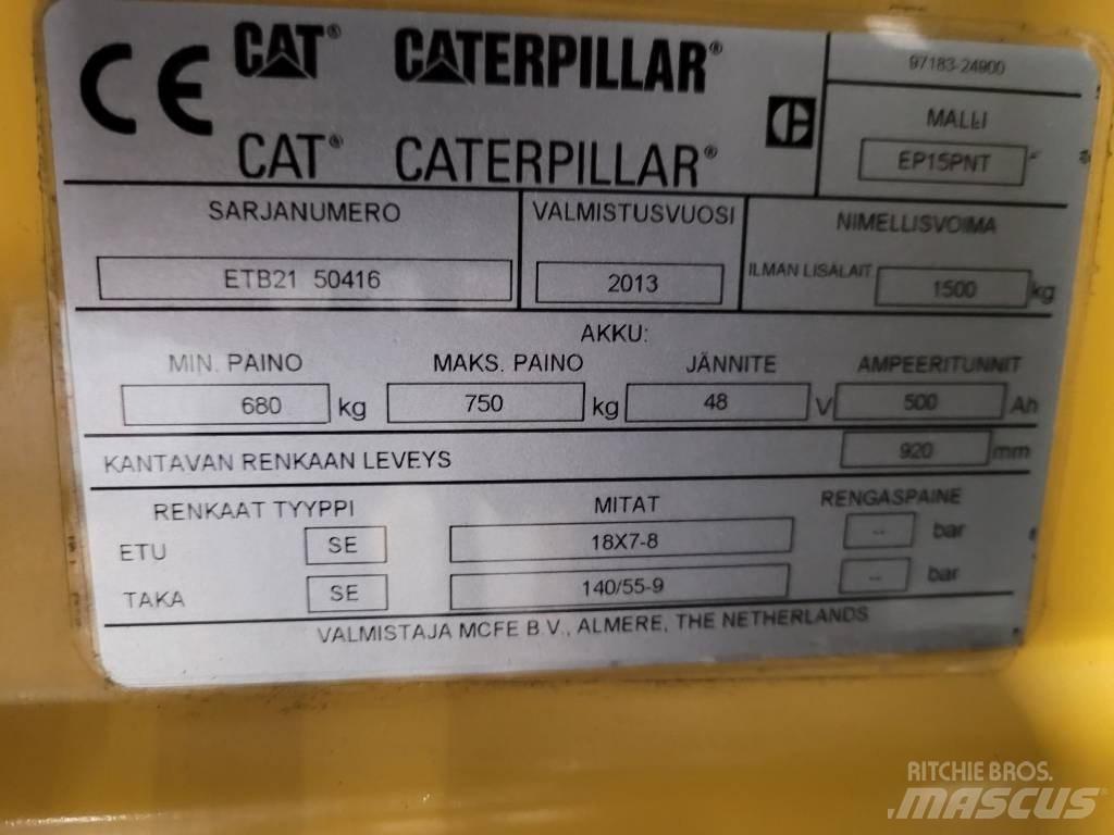 CAT EP15PNT Električni viličarji
