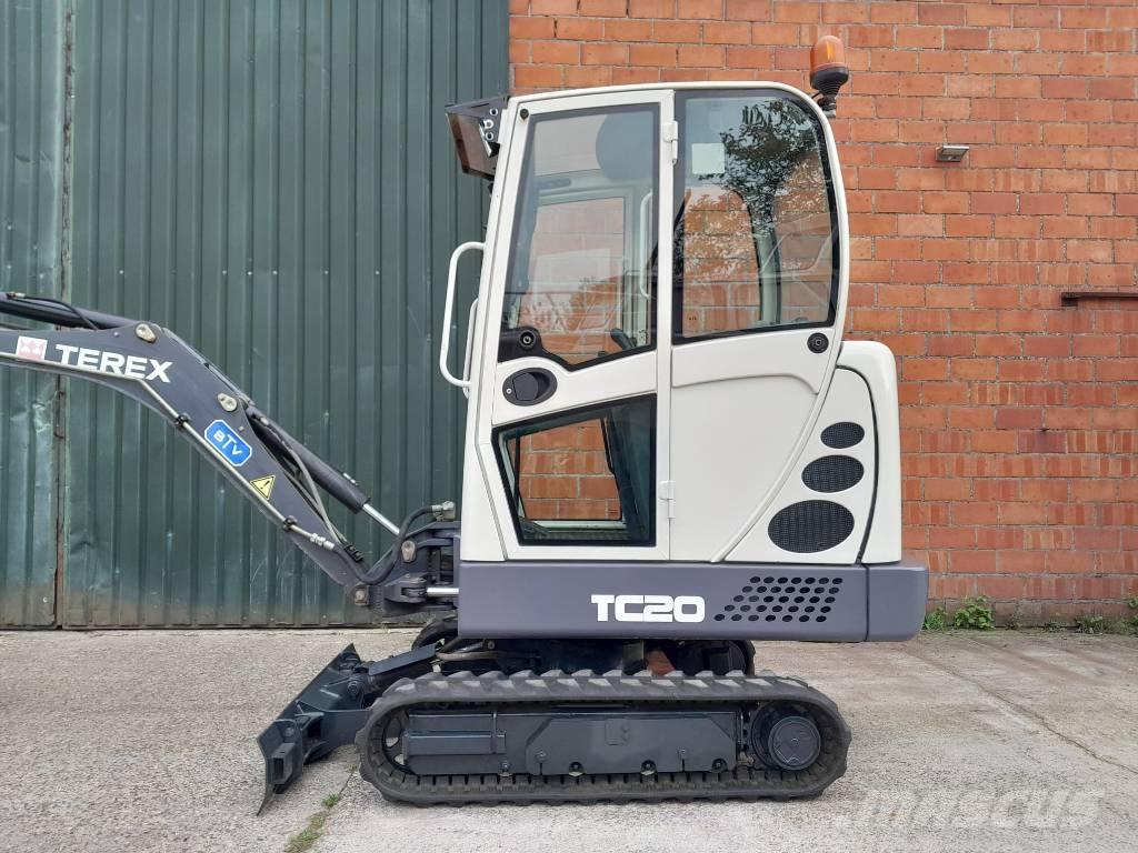 Terex TC 20 Mini bagri <7t