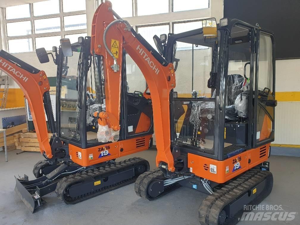 Hitachi ZX 19 Mini bagri <7t