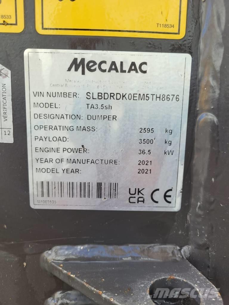 Mecalac TA 3.5 Ne cestni demperji
