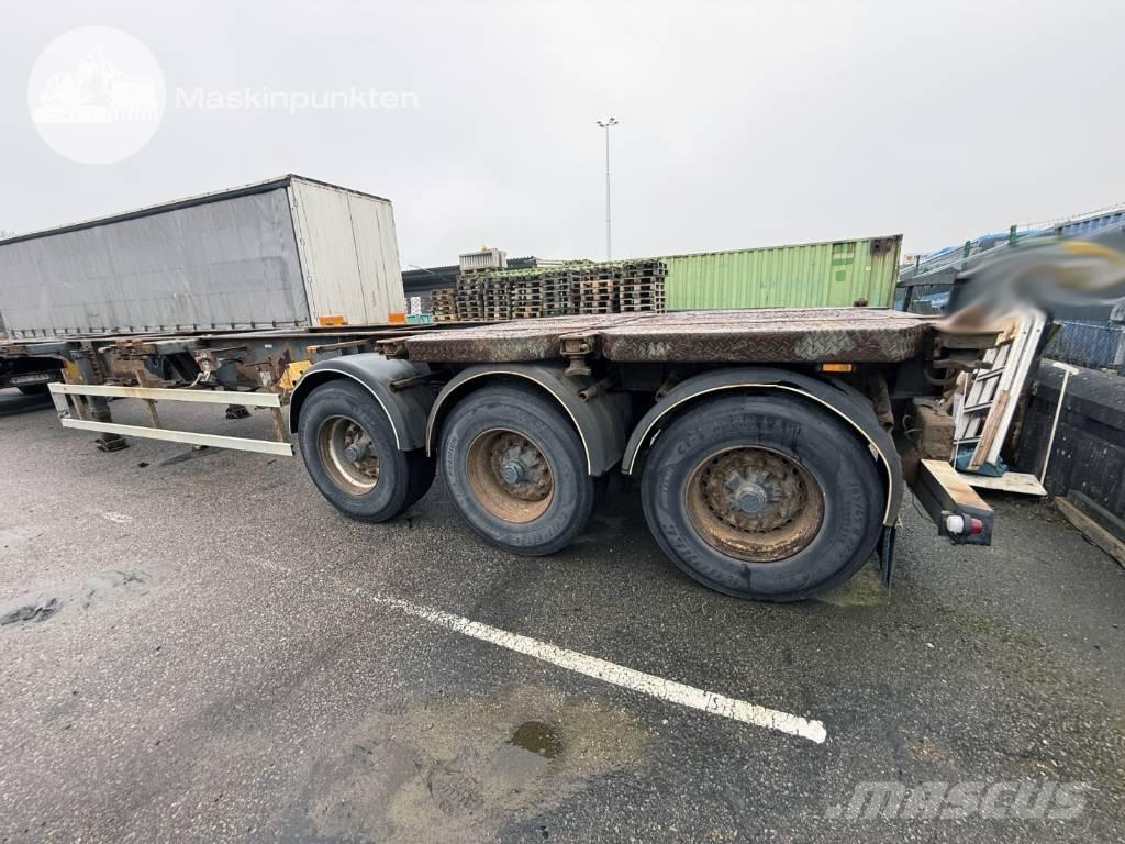 Schweriner CS 40 Kontejnerske polprikolice