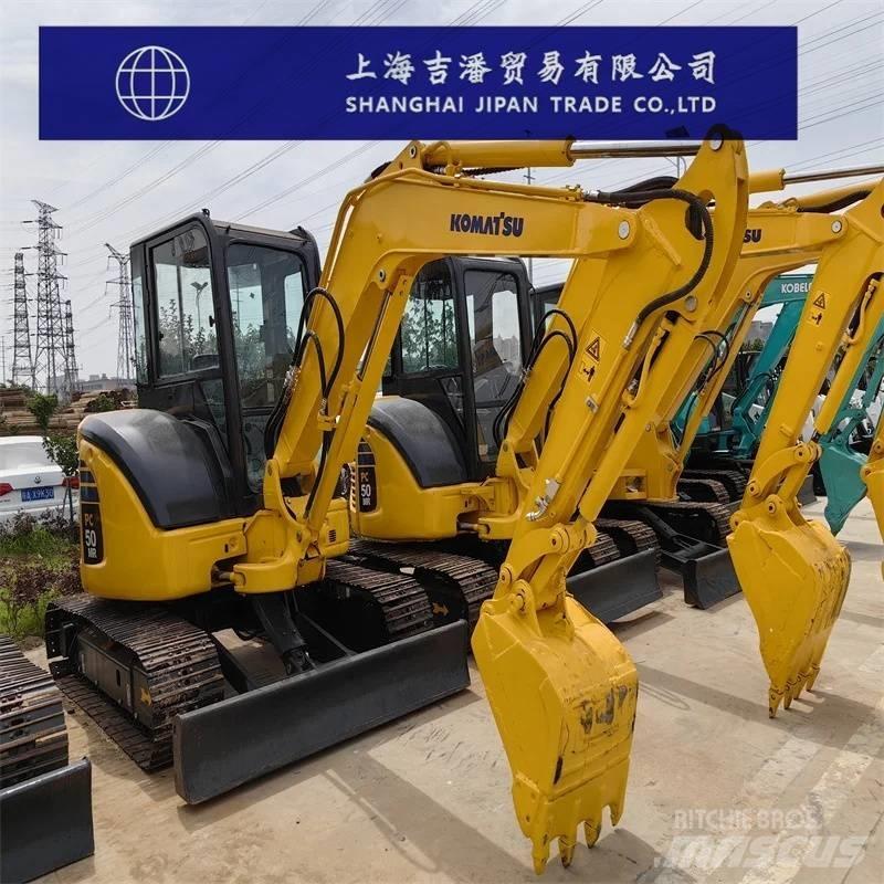 Komatsu PC 50 MR Mini bagri <7t