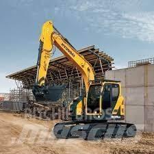 Hyundai HX 145 LCR Bagri na kolesih