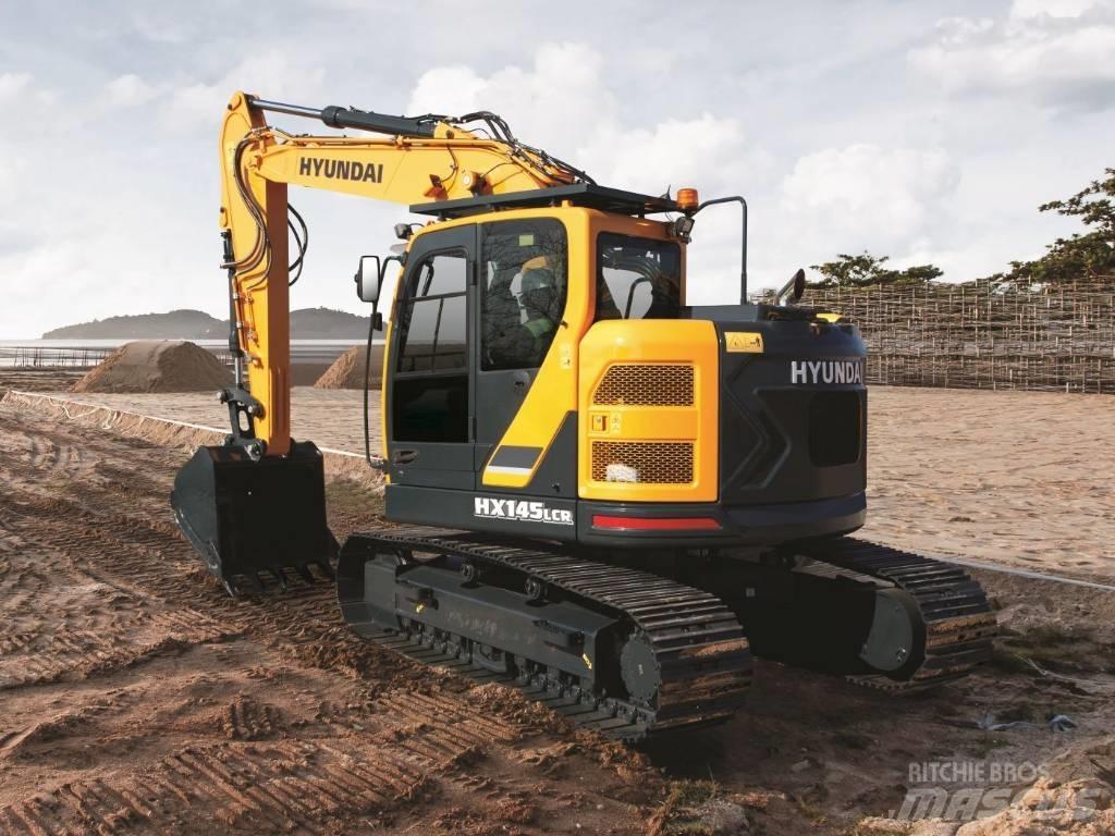 Hyundai HX 145 LCR Bagri na kolesih
