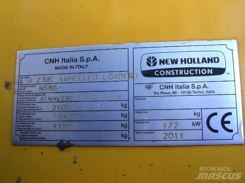 New Holland W 230 C Kolesni nakladalci