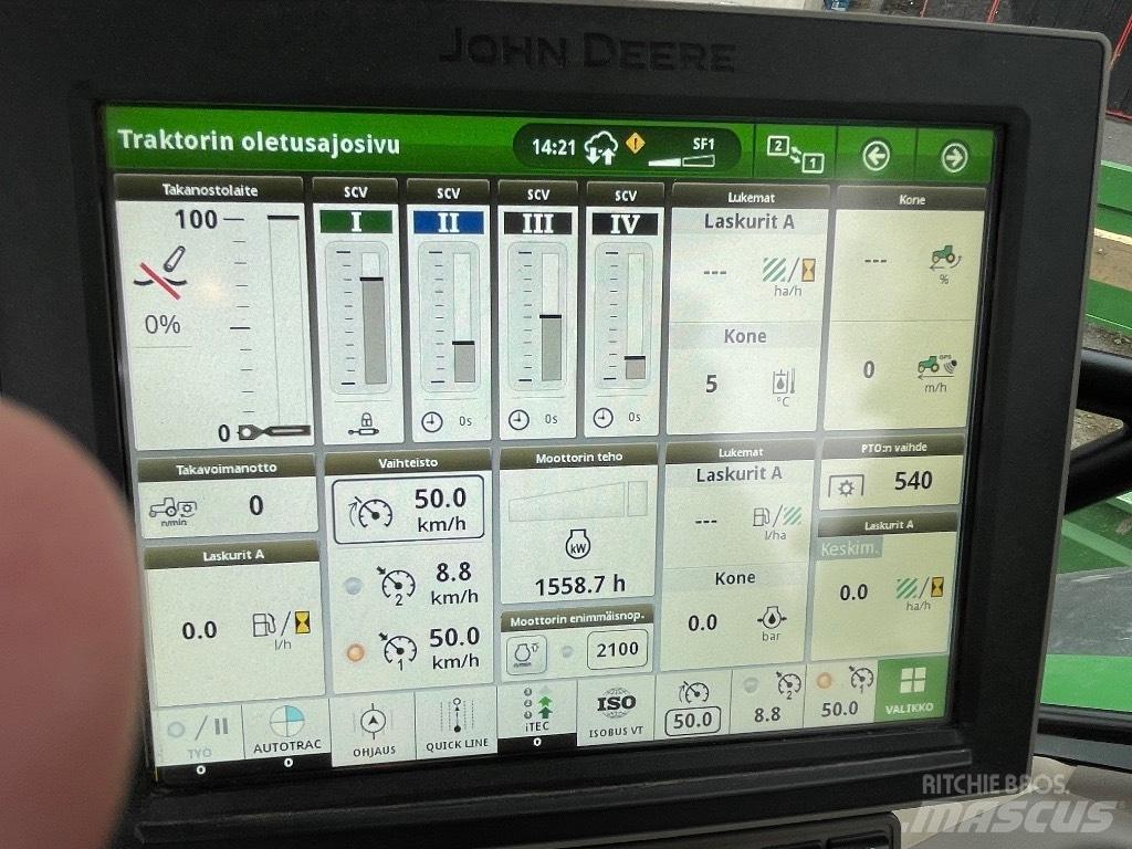 John Deere 6155R Traktorji