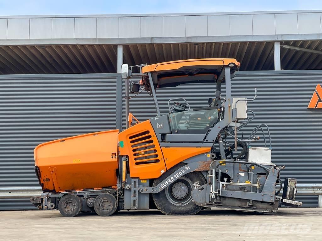 Vögele SUPER 1803-3I Asfaltni finišerji