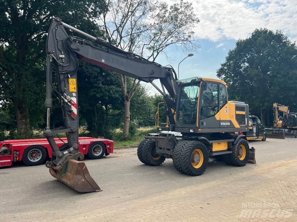 Volvo EW160 Bagri na kolesih