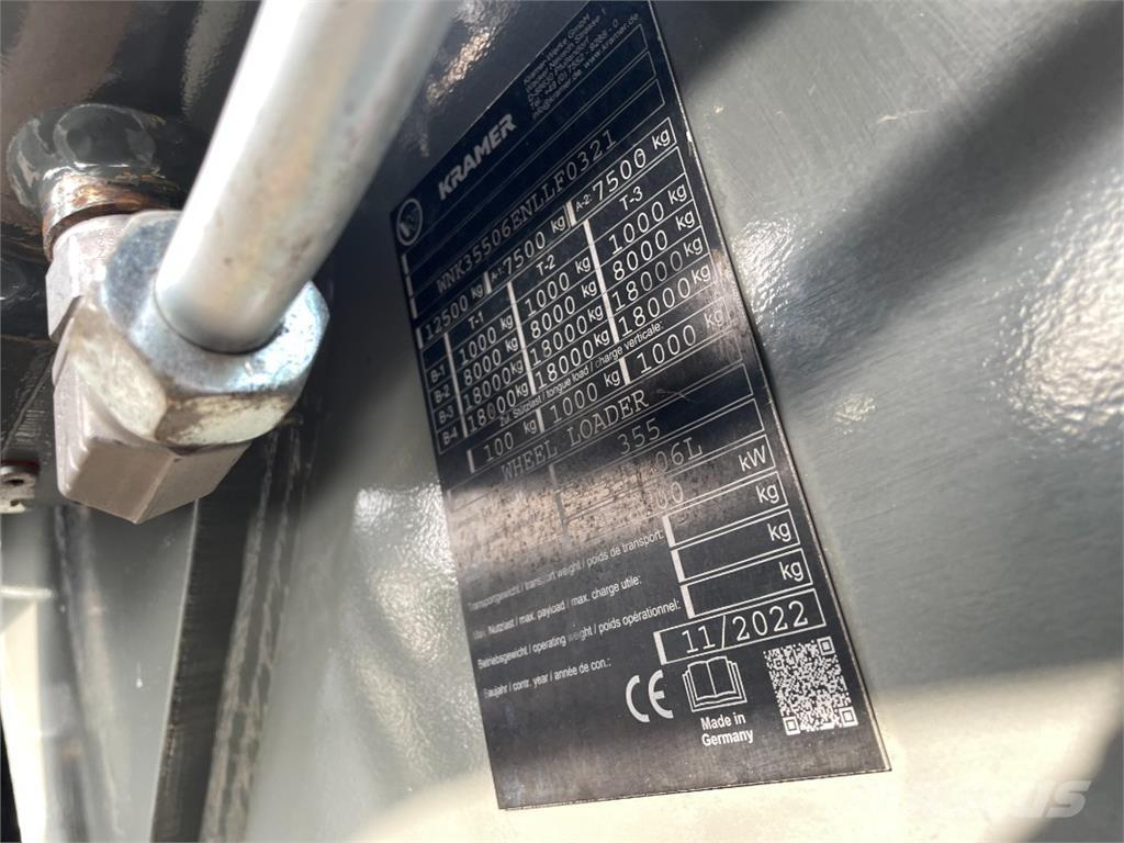 Kramer KL70.8L Kolesni nakladalci