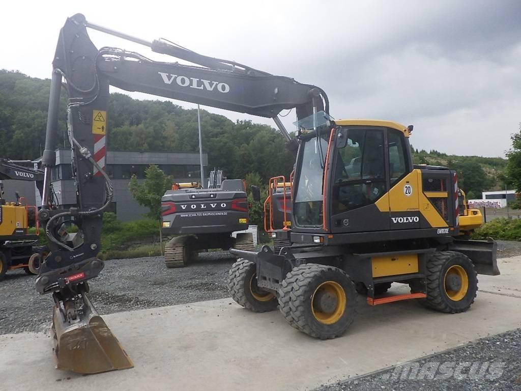 Volvo EWR 170 E Bagri na kolesih