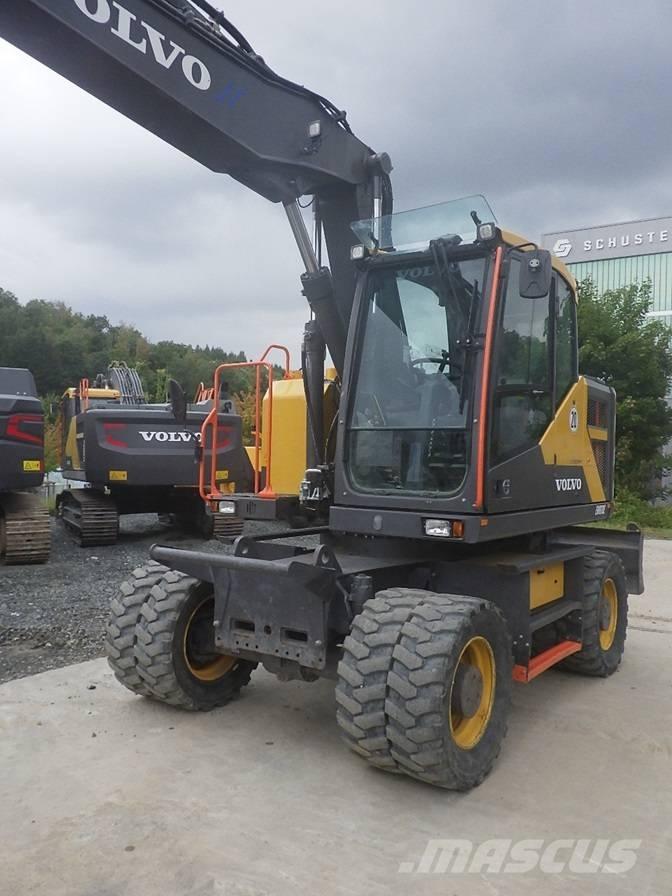 Volvo EWR 170 E Bagri na kolesih