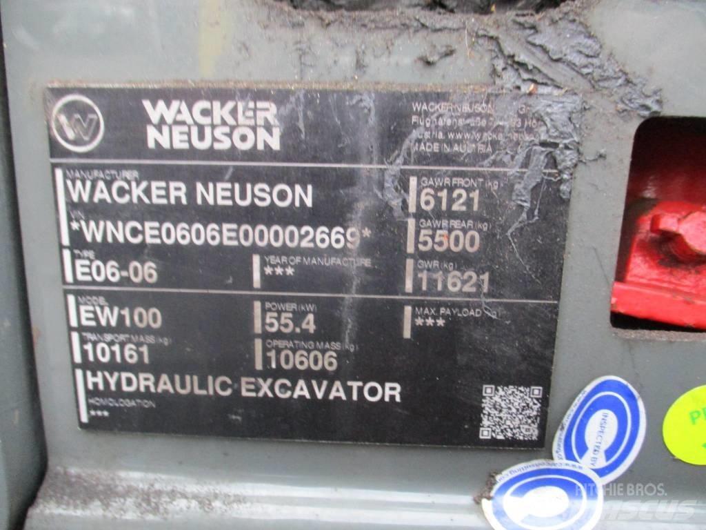 Wacker Neuson EW 100 Bagri na kolesih