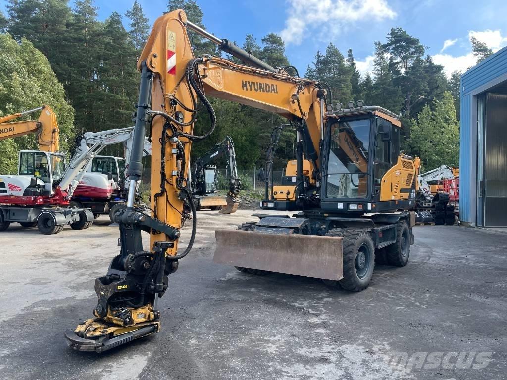 Hyundai HW 160 Bagri na kolesih
