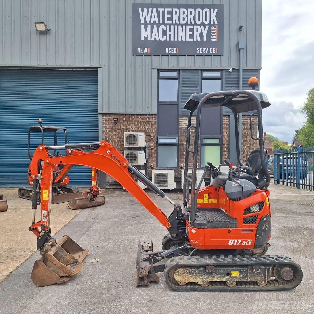 Kubota U 17-3 Mini bagri <7t