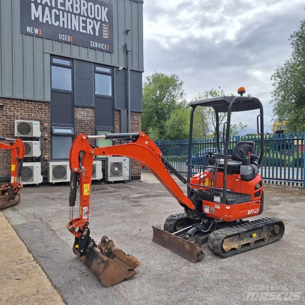 Kubota U 17-3 Mini bagri <7t