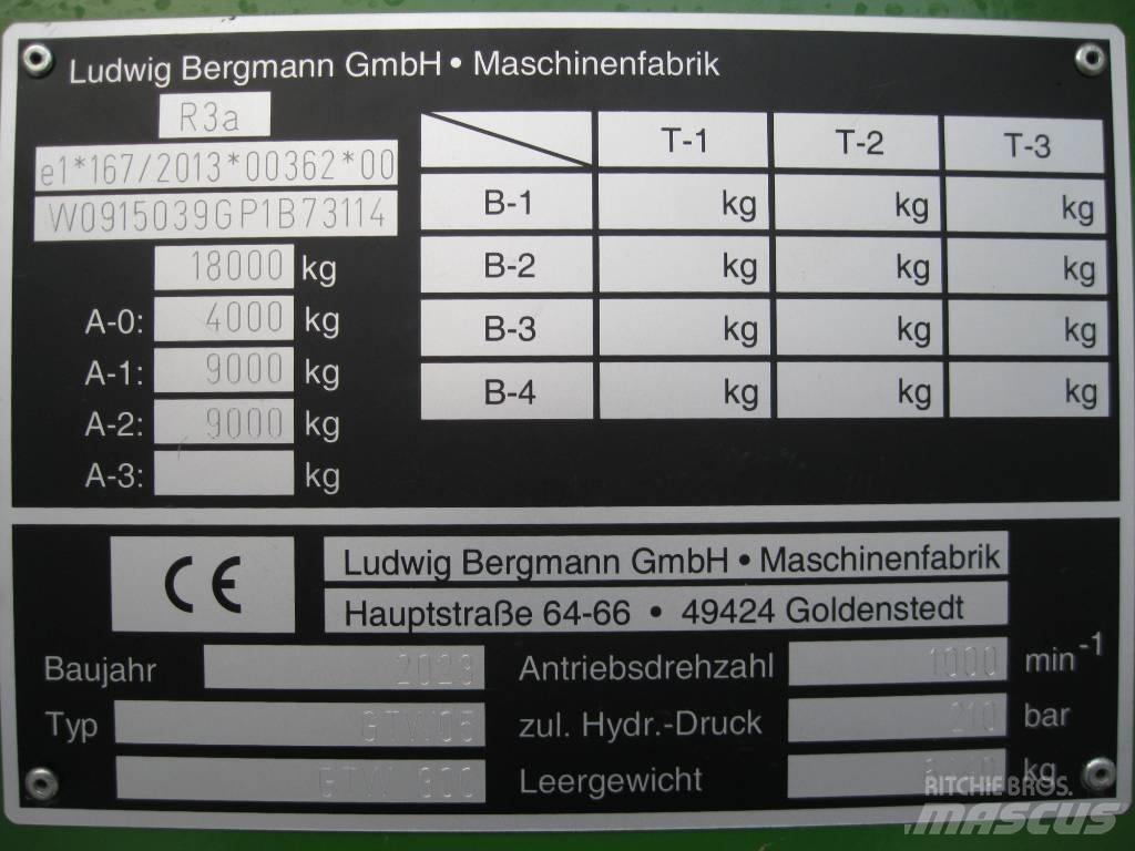 Bergmann GTW 300 Prikolice za žito