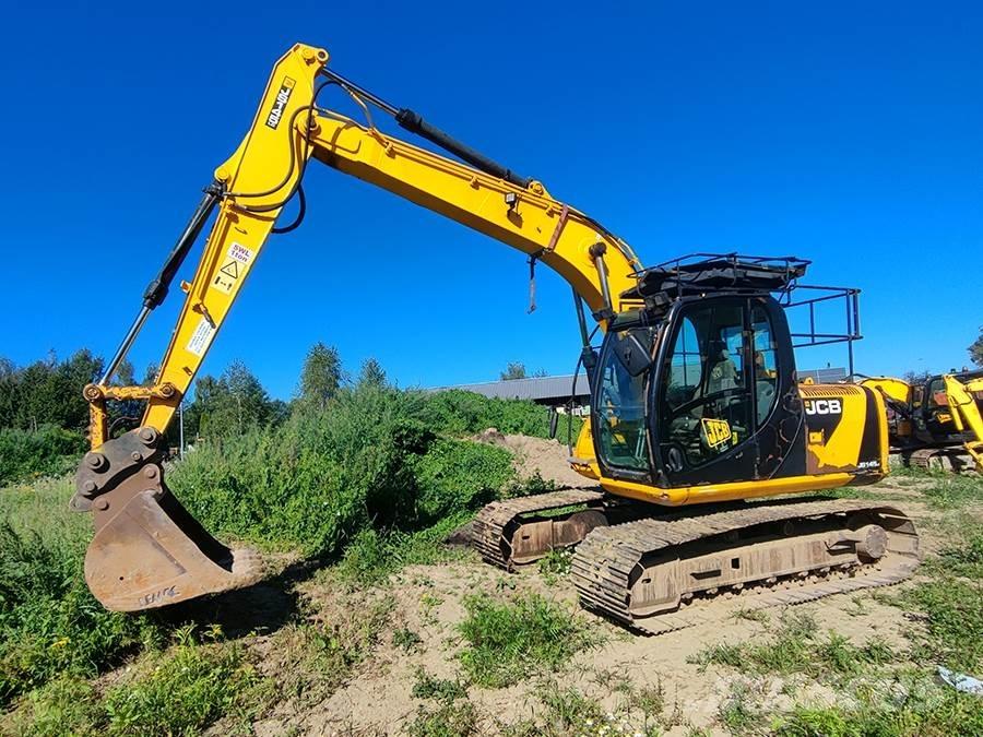 JCB JS145 LC Bagri goseničarji