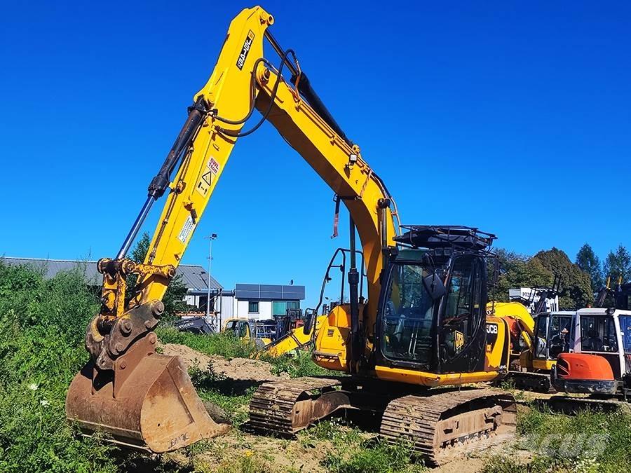 JCB JS145 LC Bagri goseničarji