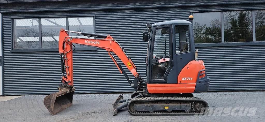 Kubota KX71-3 Mini bagri <7t