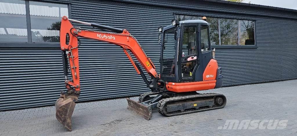 Kubota KX71-3 Mini bagri <7t