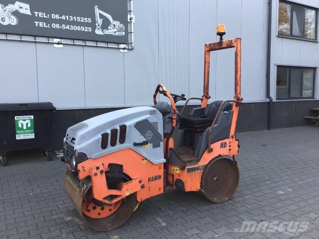 Hamm HD 8 VV Dvojni valjarji