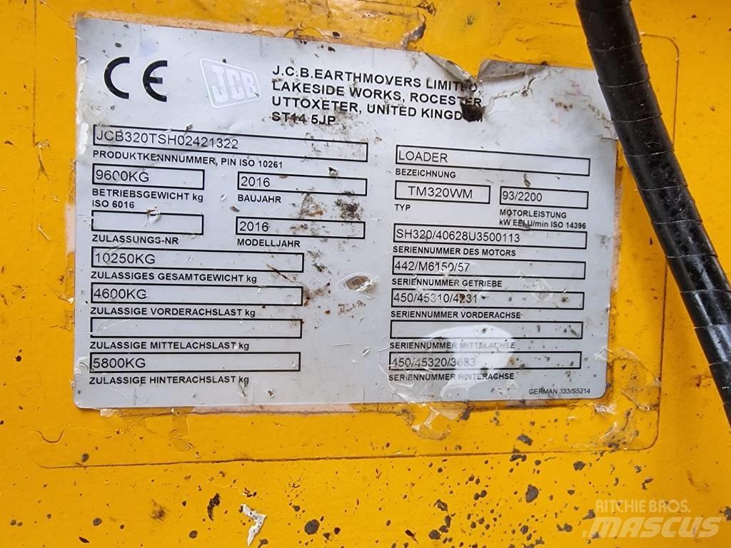 JCB TM 320 Kolesni nakladalci