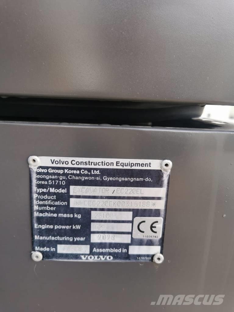 Volvo EC 220 E Bagri goseničarji
