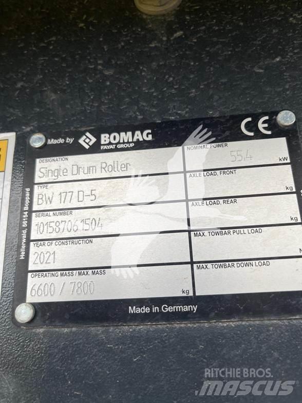 Bomag BW177D-5 Enojni valjarji