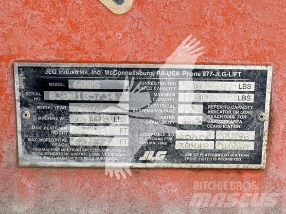 JLG 600S Teleskopske dvižne ploščadi