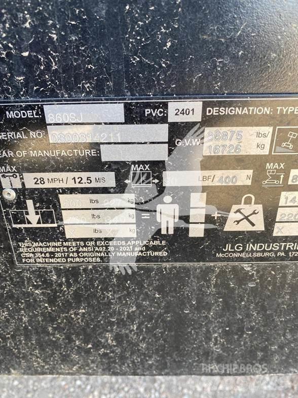 JLG 860SJ Teleskopske dvižne ploščadi