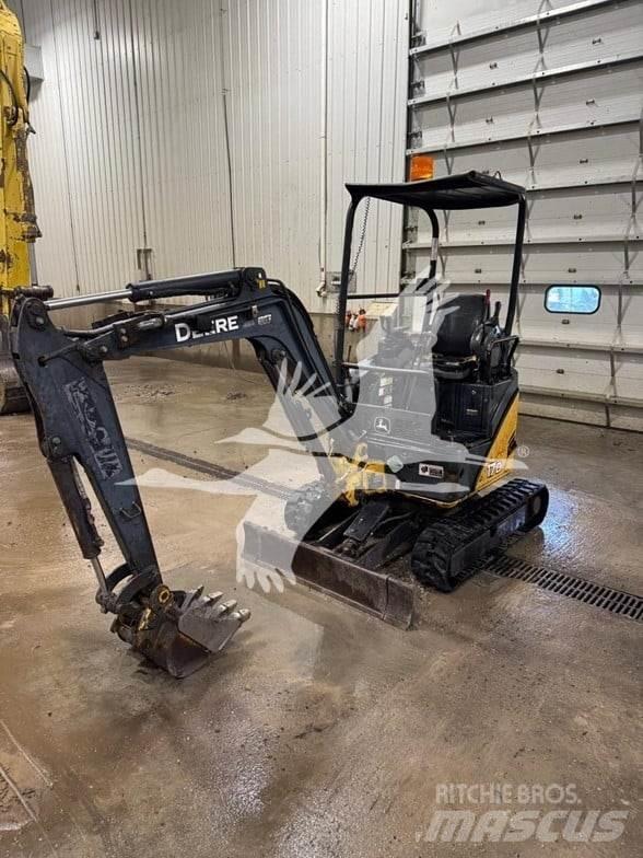 John Deere 17 Mini bagri <7t