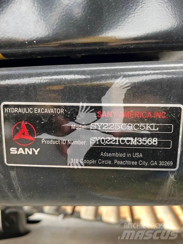 Sany SY225C Bagri goseničarji