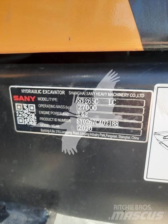 Sany SY265CLR Bagri goseničarji