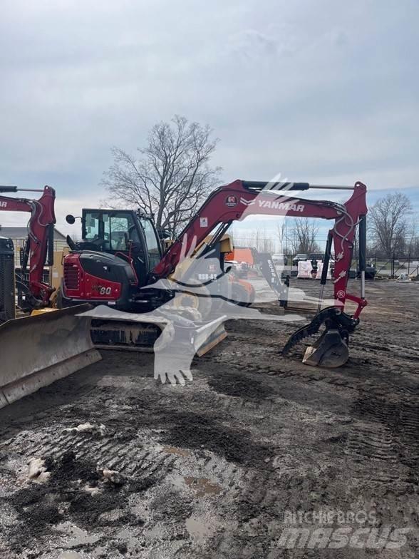 Yanmar VIO80 Bagri goseničarji