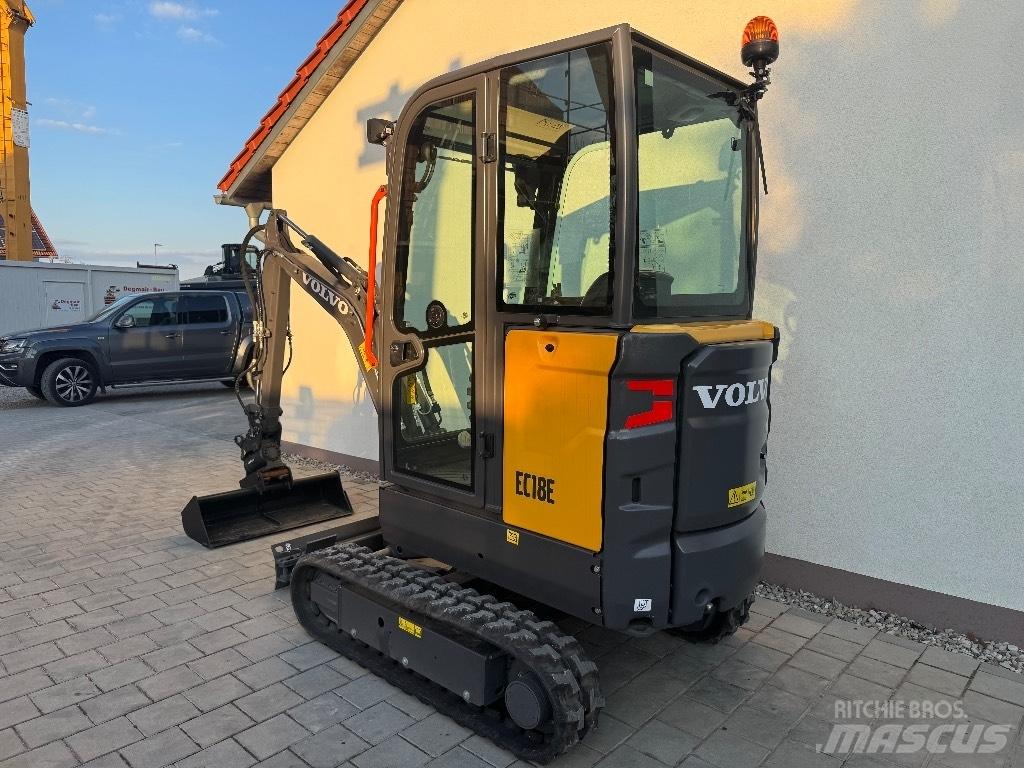 Volvo EC 18 E Mini bagri <7t