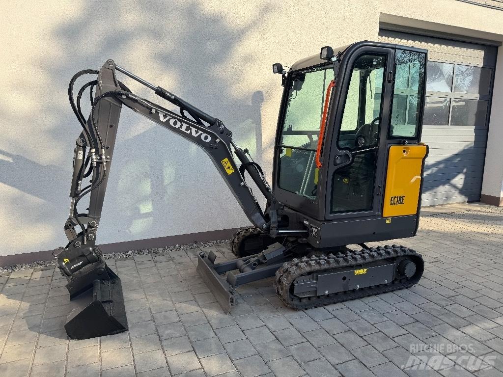 Volvo EC 18 E Mini bagri <7t