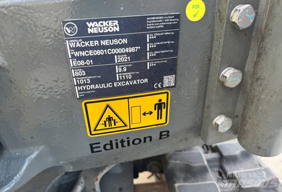 Wacker Neuson 803 Bagri goseničarji