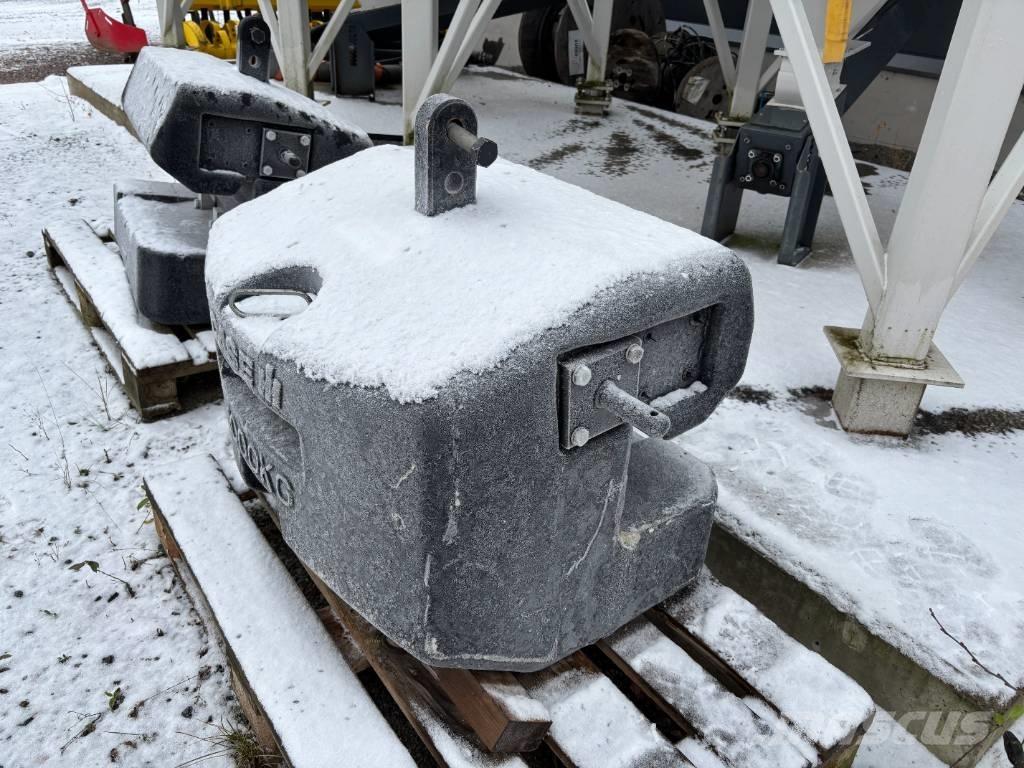 Lisäpaino 1000kg Sprednje uteži