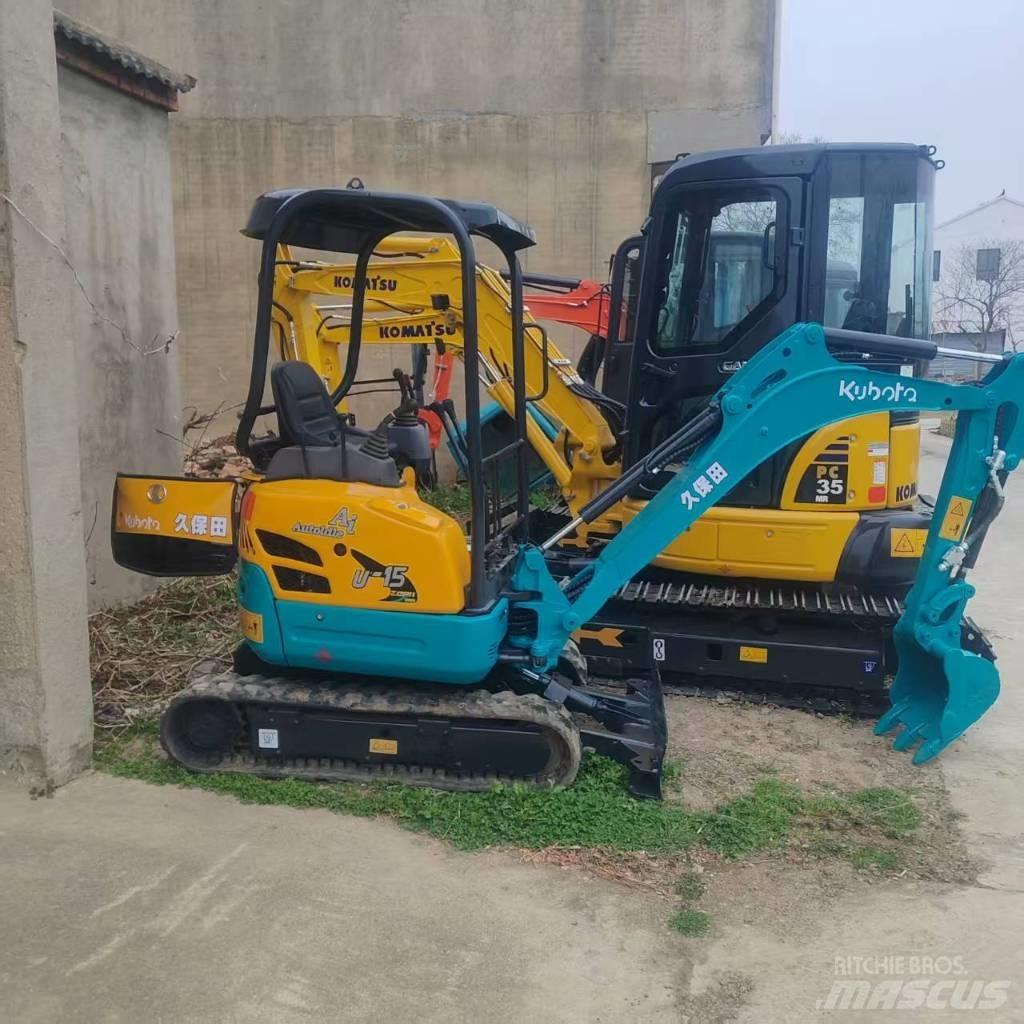 Kubota U15 Mini bagri <7t
