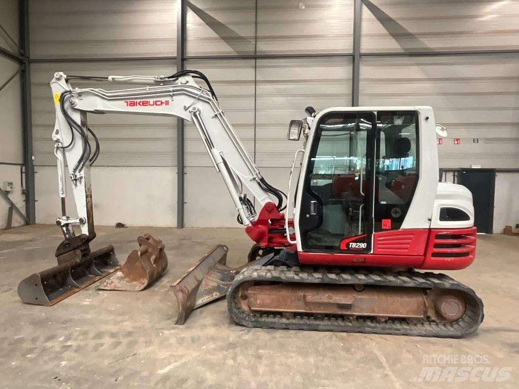 Takeuchi TB 290 Midi bagri 7t – 12t