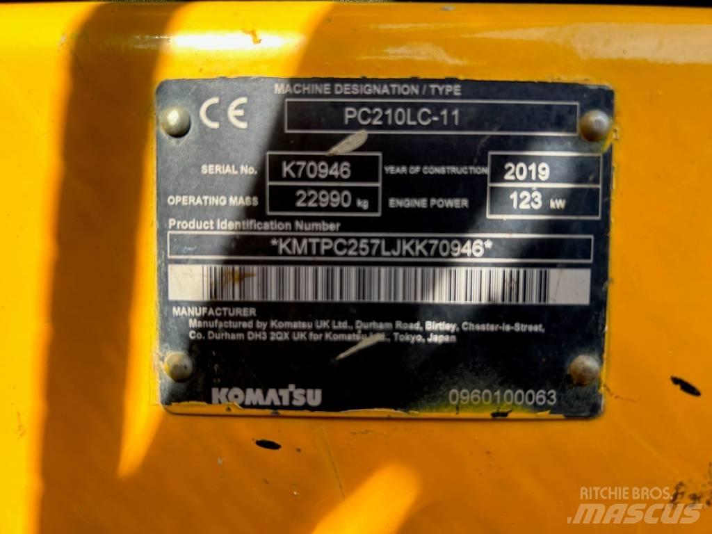 Komatsu PC 210 LC-11 Bagri goseničarji