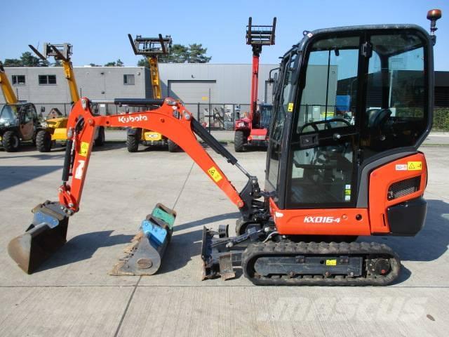 Kubota KX016-4 (100) Mini bagri <7t